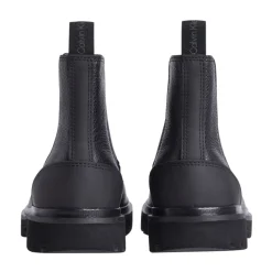 Black Chelsea Ankle Boots for Men
