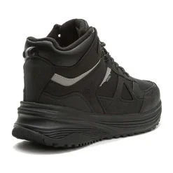 Black Closed Ankle Boots for Men