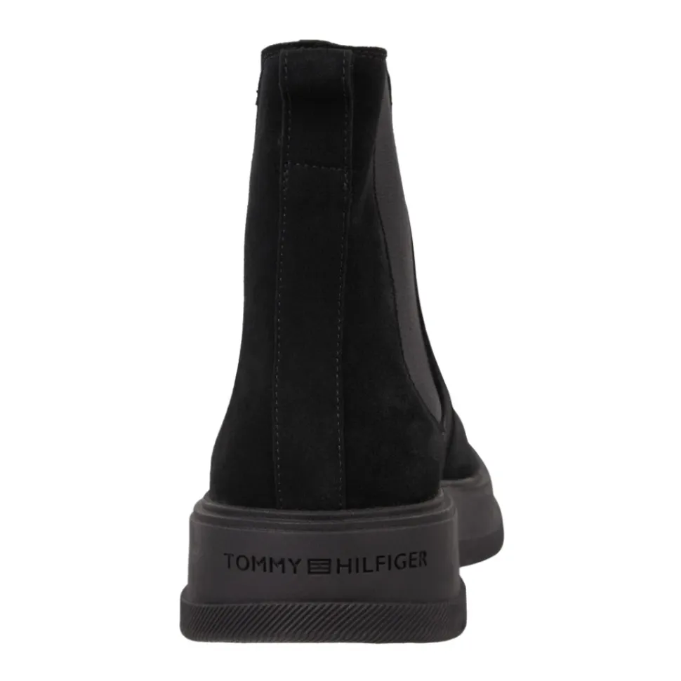 Black Core Chelsea Booties