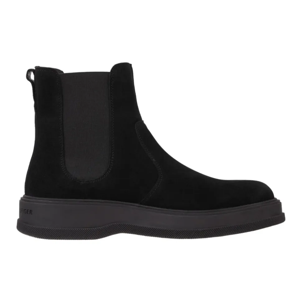 Black Core Chelsea Booties