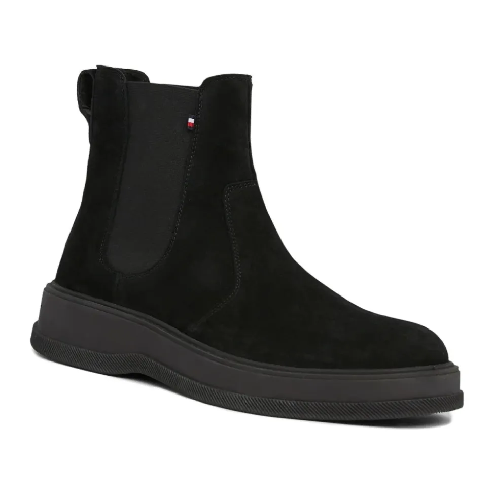 Black Core Chelsea Booties