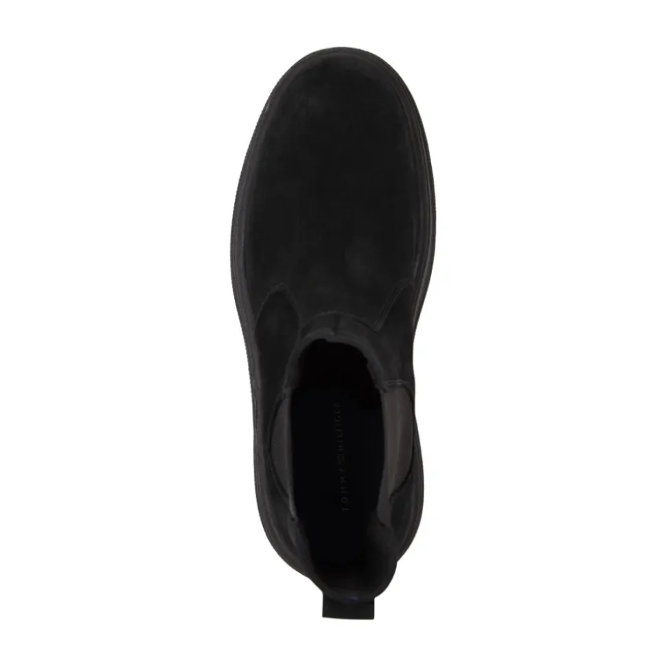 Black Core Chelsea Booties