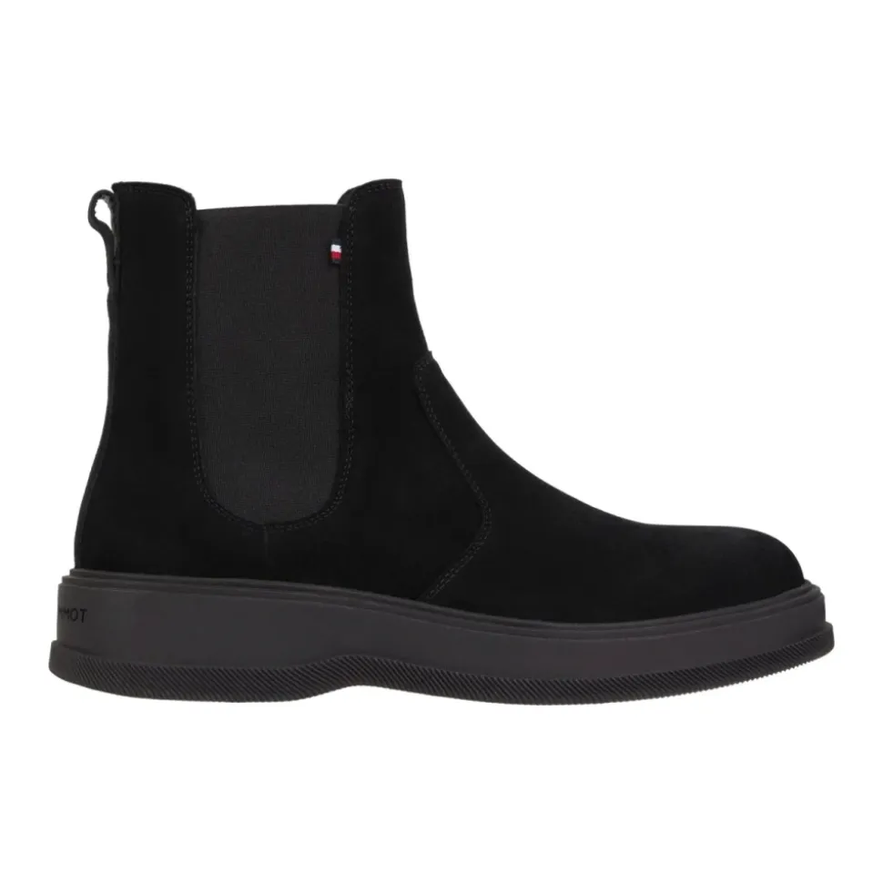 Black Core Chelsea Booties