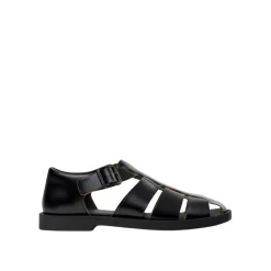 Black Fisherman Sandals Casual Style