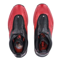 Black/Flash Red Basketball Sneakers