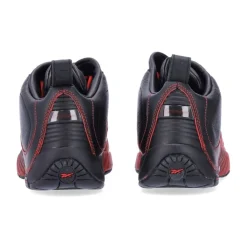 Black/Flash Red Basketball Sneakers