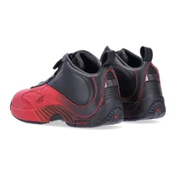 Black/Flash Red Basketball Sneakers