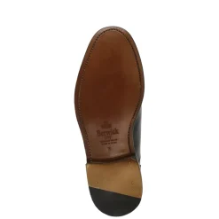 Black Flat Shoes with Raised Sole