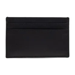Black Gray Leather Clutch Stylish Design
