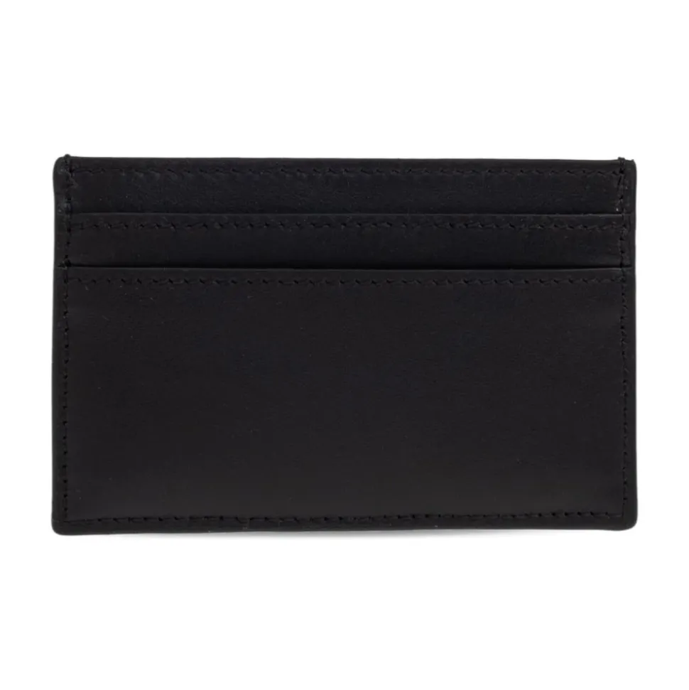 Black Gray Leather Clutch Stylish Design