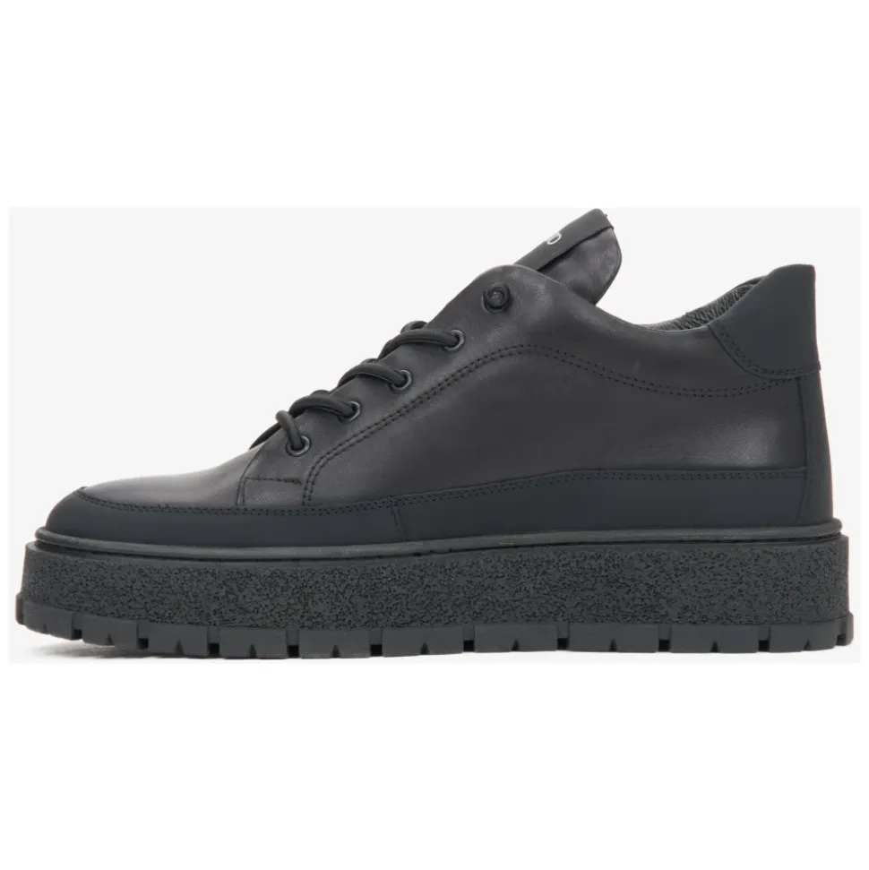 Black High-Top Sneakers