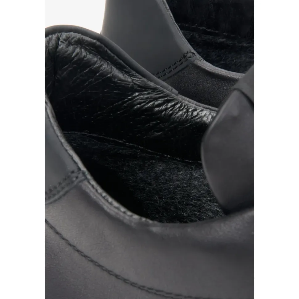 Black High-Top Sneakers