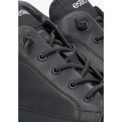 Black High-Top Sneakers