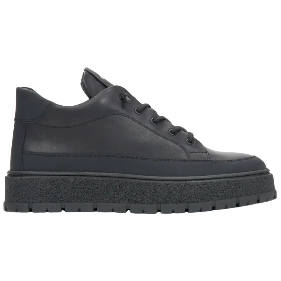 Black High-Top Sneakers