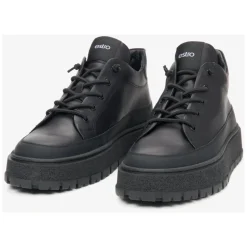 Black High-Top Sneakers