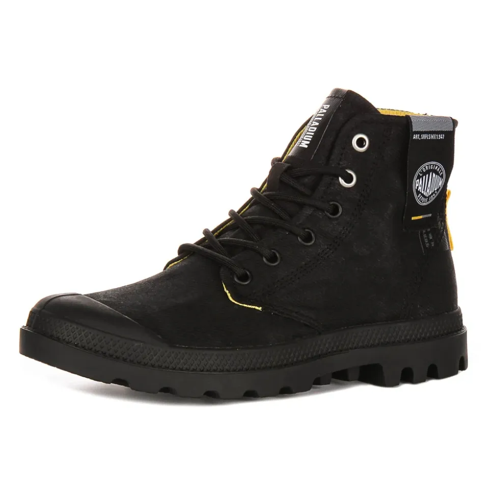 Black Hi-Top Surplus Boots Unisex