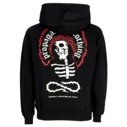 Black Hoodie with Front Pocket