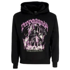 Black Hoodie with Front Pocket