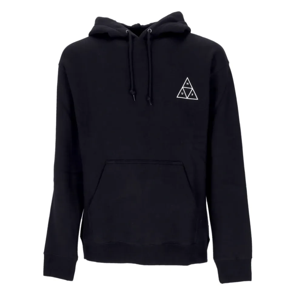 Black Hoodie with Kangaroo Pocket