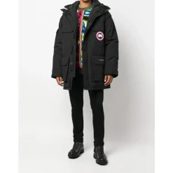 Black HyBridge Jacket with Zip Closure