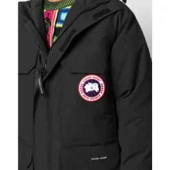 Black HyBridge Jacket with Zip Closure