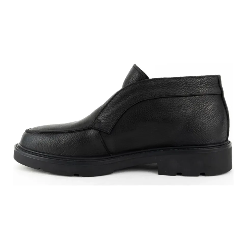 Black Laced Ankle Boots