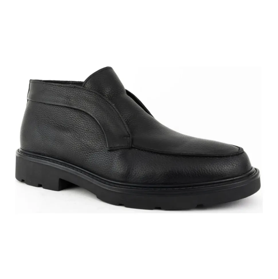 Black Laced Ankle Boots