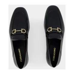 Black Lambskin Slip-On Loafer