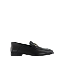 Black Lambskin Slip-On Loafer