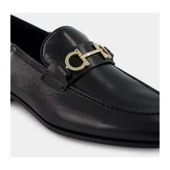 Black Lambskin Slip-On Loafer