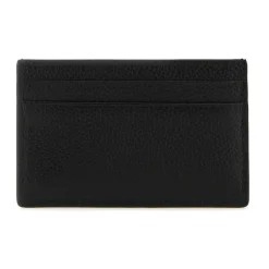 Black Leather Card Holder