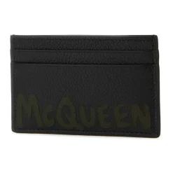 Black Leather Card Holder