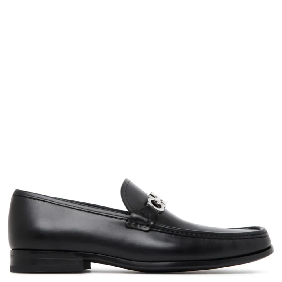 Black Leather Chris Loafers