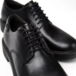Black Leather Dean Shoes