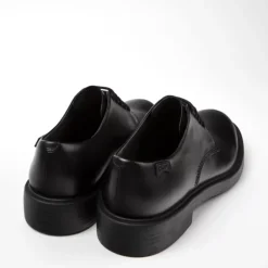 Black Leather Dean Shoes