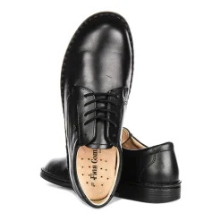 Black Leather Shoes for Men
