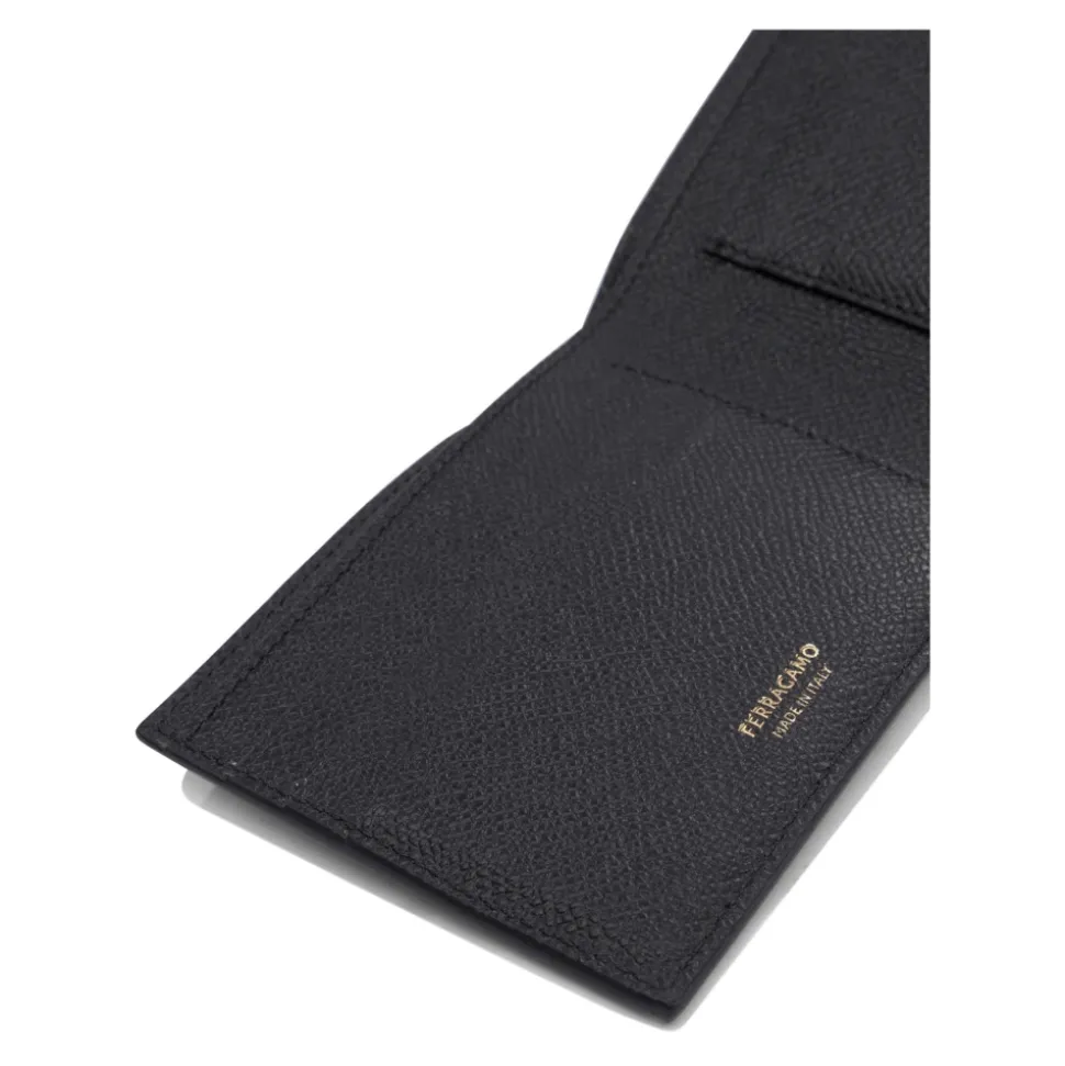 Black Leather Wallet Stylish Accessories