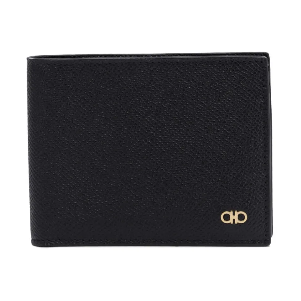 Black Leather Wallet Stylish Accessories