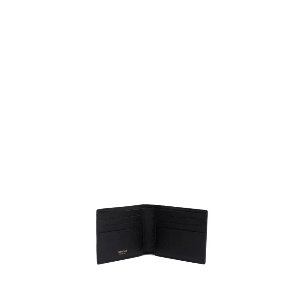 Black Leather Wallet Stylish Accessories
