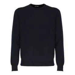 Black Lightweight Crew Neck Sweater