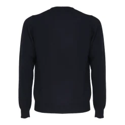 Black Lightweight Crew Neck Sweater