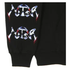 Black Lightweight Hooded Sweatshirt