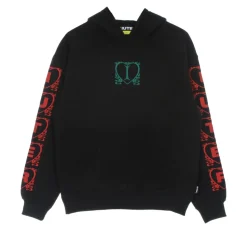 Black Lightweight Hooded Sweatshirt