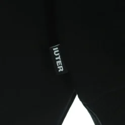 Black Lightweight Hooded Sweatshirt