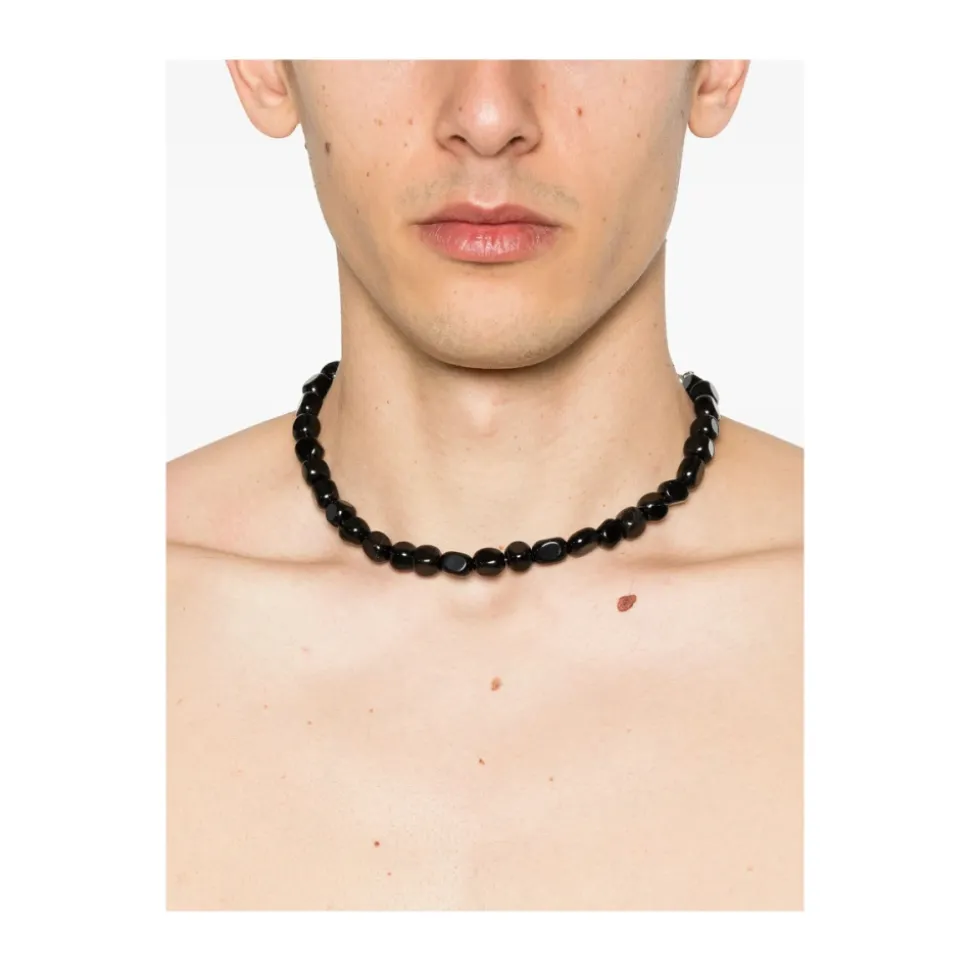 Black Lobster Claw Adjustable Fit Necklace