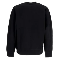 Black Logo Crewneck Sweatshirt