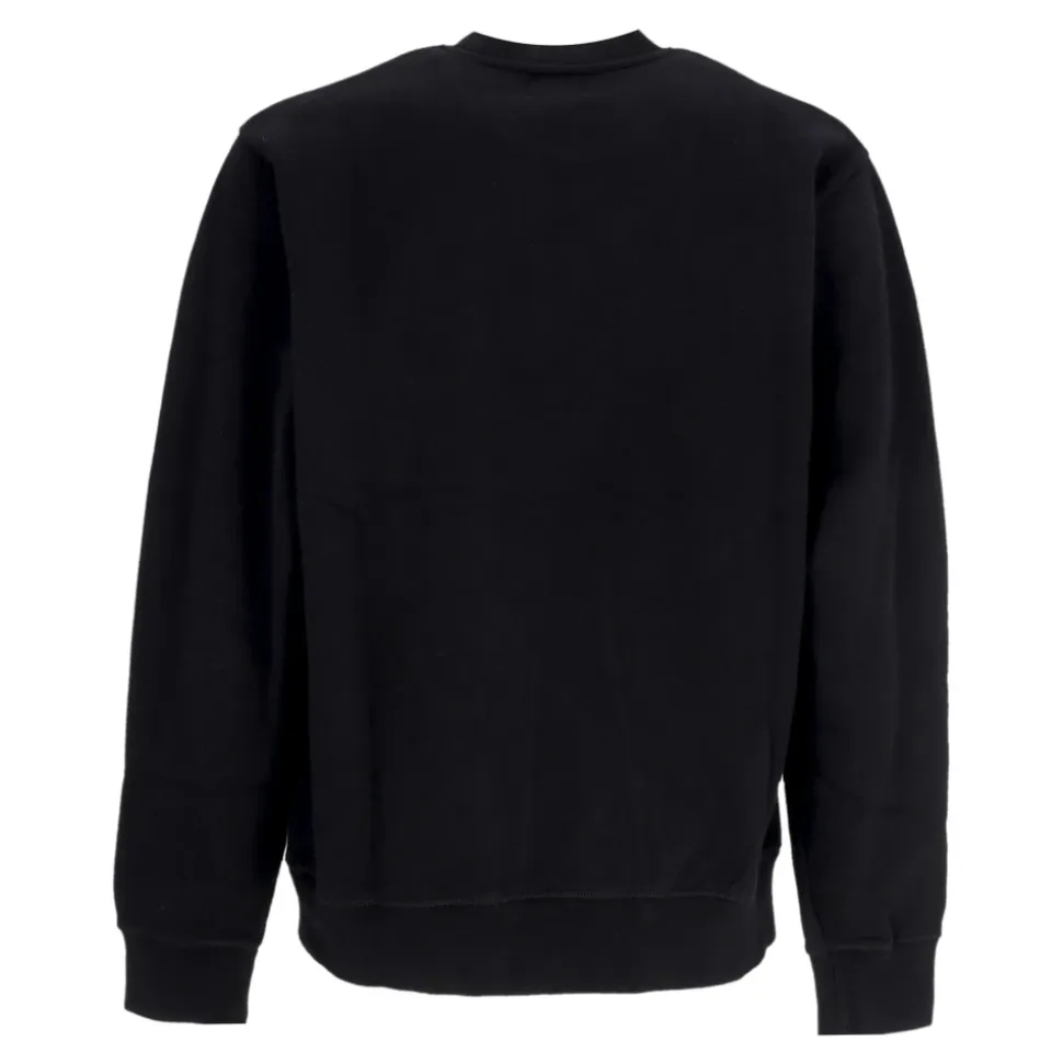 Black Logo Crewneck Sweatshirt