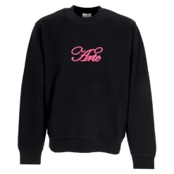 Black Logo Crewneck Sweatshirt