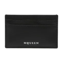 Black Logo Print Card Slots Bag
