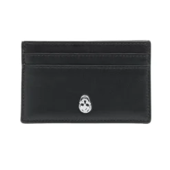 Black Logo Print Card Slots Bag